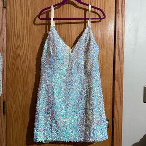 Sparkling Sequin Mini Dress